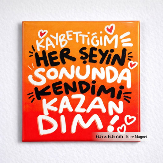 Kişiye Özel Magnetler 12'li Set