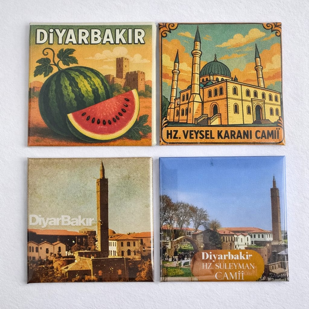 Şehir Turistlik Koleksiyon&Hediyelik Magnetler (50 Adet)