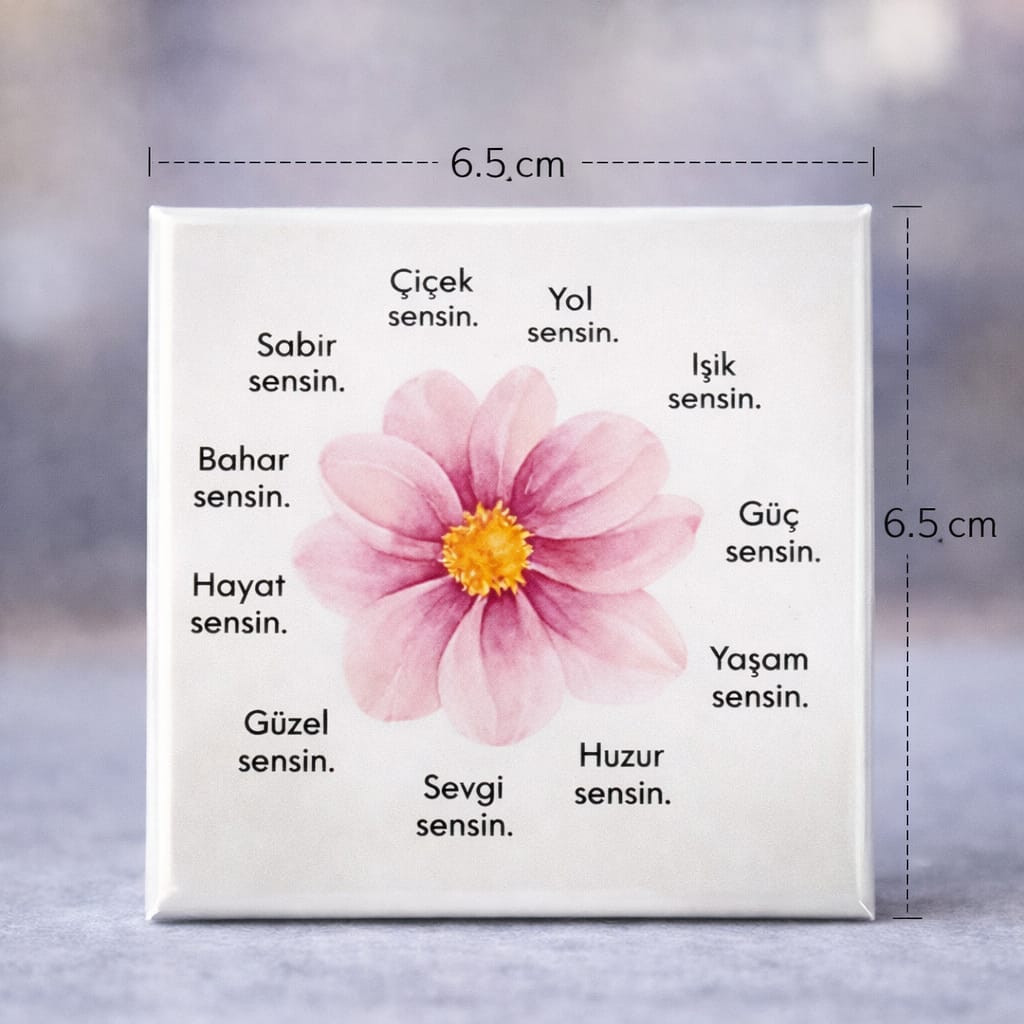 Kişiye Özel Magnetler 12'li Set