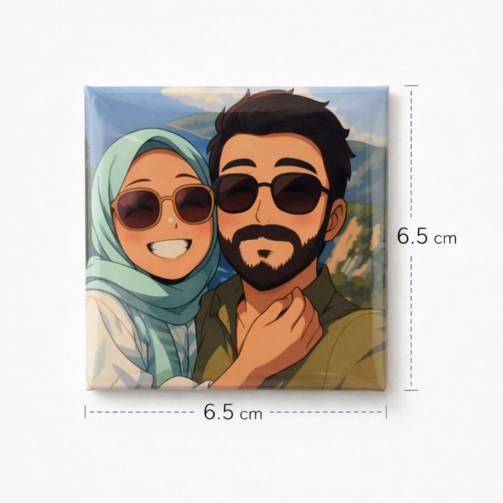 Animel Özel Çizim Tasarım Magnetleri (1 Adet)