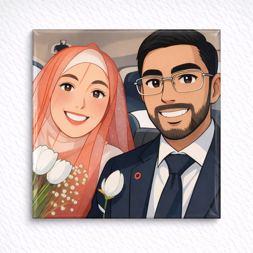 Söz,Nişan&Düğün Hatıra Megnetler (50 Adet)